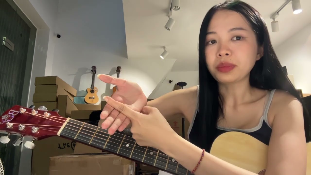 របៀបដាក់ដៃចាប់ខតហ្គីតាអោយឆាប់ត្រូវសម្លេងល្អ