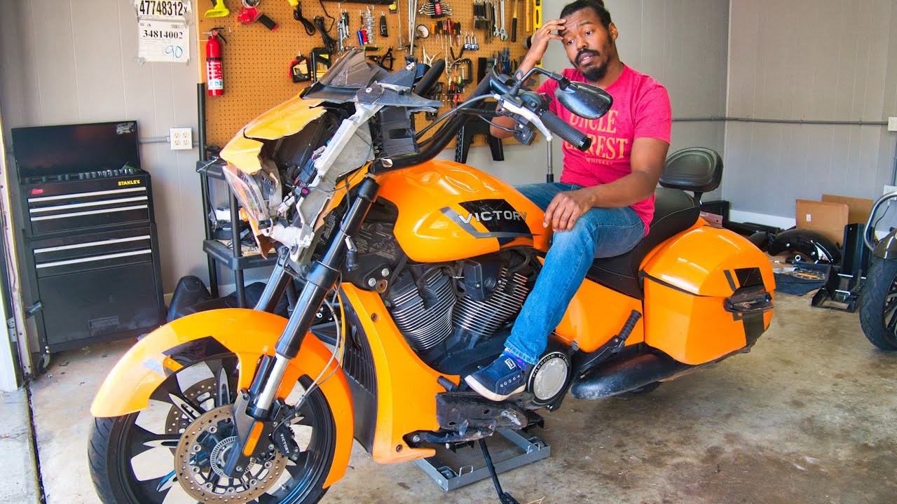 I Said.. Don’t Wreck This Motorcycle, Yet Here We Are (Victory Magnum Rebuild)