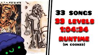 Building A 33 SONG ALBUM In Geometry Dash (1/33) (STREAM #2)