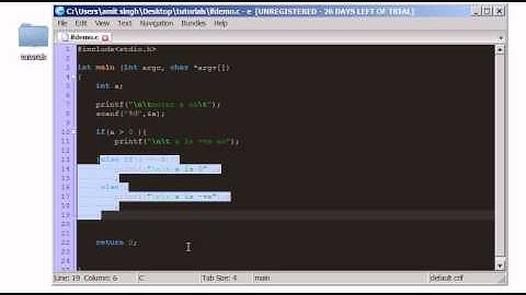 C programming tutorial elseif statement with example pt-8