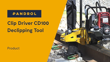 Pandrol Clip Driver CD100 - Declipping Tool