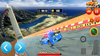 Police Ramp Car Stunt Gt Racing Car Stunt Games Android Gameplay screenshot 4