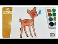 How to draw a baby deer // easy drawing for kids // animal drawing // cute drawing // @cocoodrawing