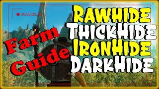 Ultimate New World aeternum Hide Farming Guide!