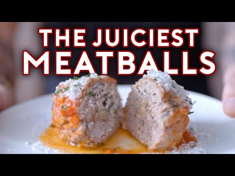 Binging with Babish Meatballs from 30 Rock