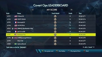 Trials Fusion Covert Ops Platinum run