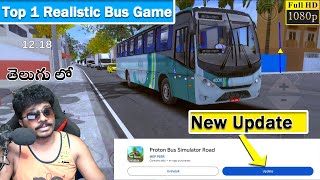 Released New Update Full Explain Proton Bus Simulator Road Realistic Driving Experience screenshot 2