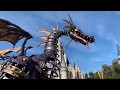 Live from Magic Kingdom Festival of Fantasy Parade • Maleficent dragon returns (1/25/19)