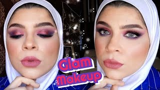 اقوى بيجمنت من ارخص باليتات ايشادو | الحجر طلب معايا جنان | Glam makeup tutorial ?