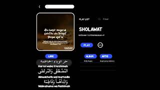 Mentahan Story Lirik Sholawat Likhomsatunshortsholawat