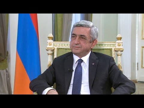 Sarkisyan Euronews'e konuştu: \
