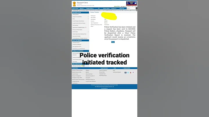 Police verification initiated ।।passport police verification।। - DayDayNews