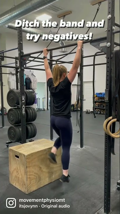 Use Pull-up Negatives to Get First Pull-up