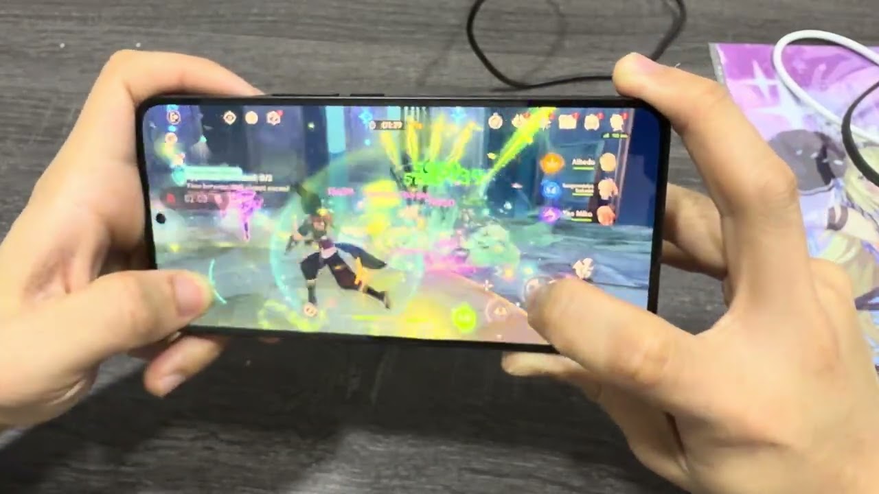 Genshin Impact Gaming Test on Meizu 21