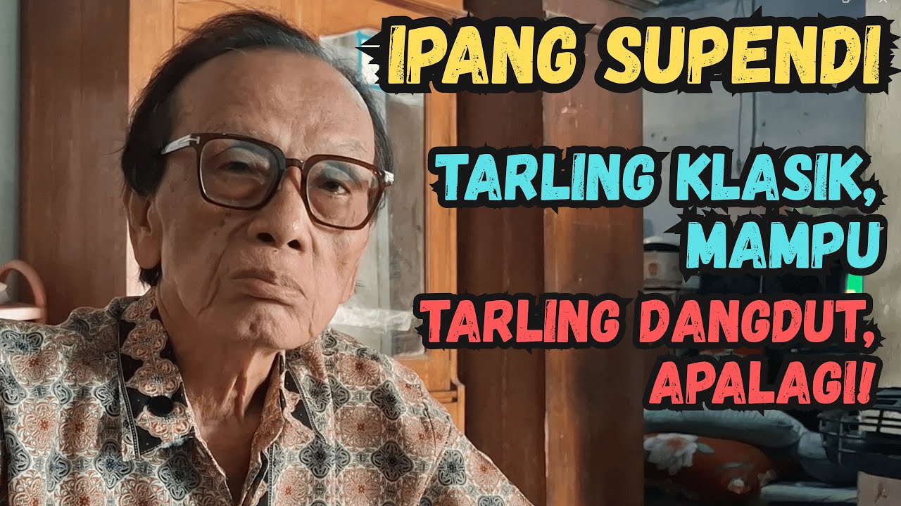 Ipang Supendi. Tarling Klasik, Mampu. Tarling Dangdut, Apalagi!