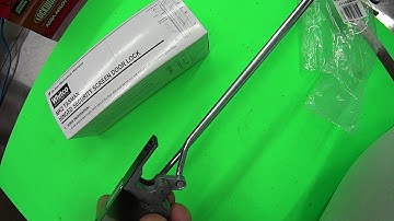 Whitco Tasman MK2 -  3 point locking kit