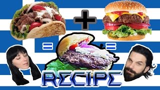 Detailed My Big Fat Greek Hamburger - Gyro Burger Recipe - Hybrid Fare Ep2 Information