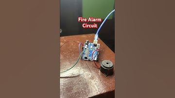 Fire Alarm With Arduino Uno #shorts #arduino #sensor
