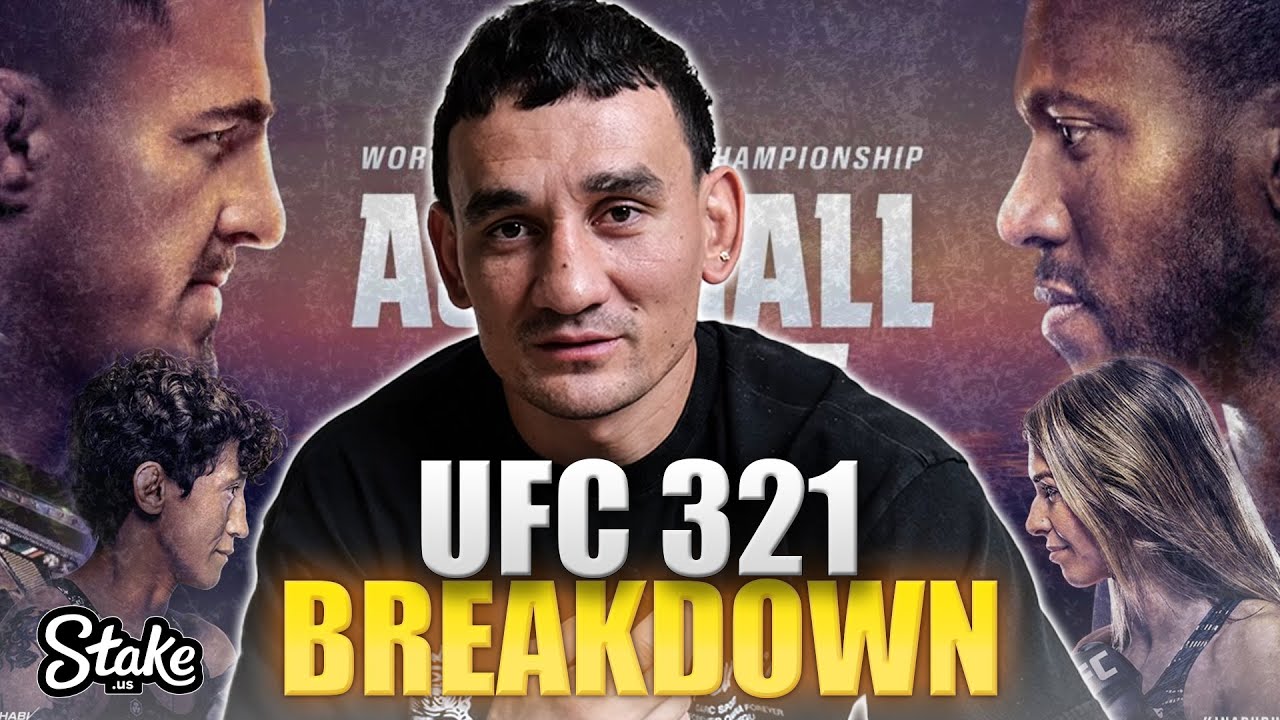 Max Holloway breaks down UFC 321: Tom Aspinall vs Ciryl Gane