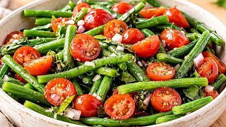 Green Beans & Tomatoes Never Tasted This Good | Garlic Mustard Dressing