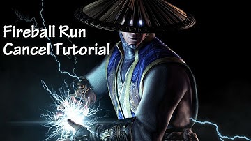 Mortal Kombat X Tutorial: Thundergod Raiden Fireball Run Cancel (40% and 46% Kombos)