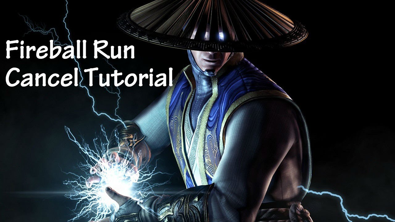 Mortal Kombat X Tutorial Thundergod Raiden Fireball Run Cancel (40