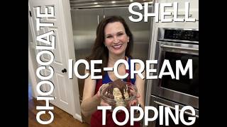 Homemade Magic Shell! Chocolate Layer On Top Of Your Ice Cream. Aka "Brown Bonnet." Two Ingredients.