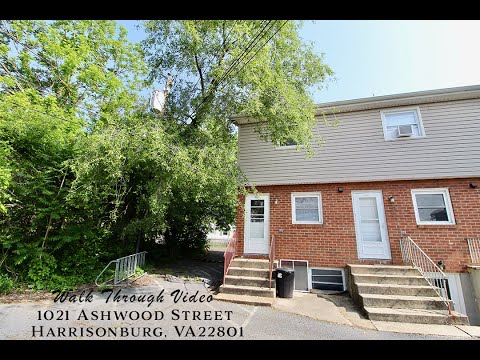 1021 Ashwood Street, Harrisonburg, VA home video tour