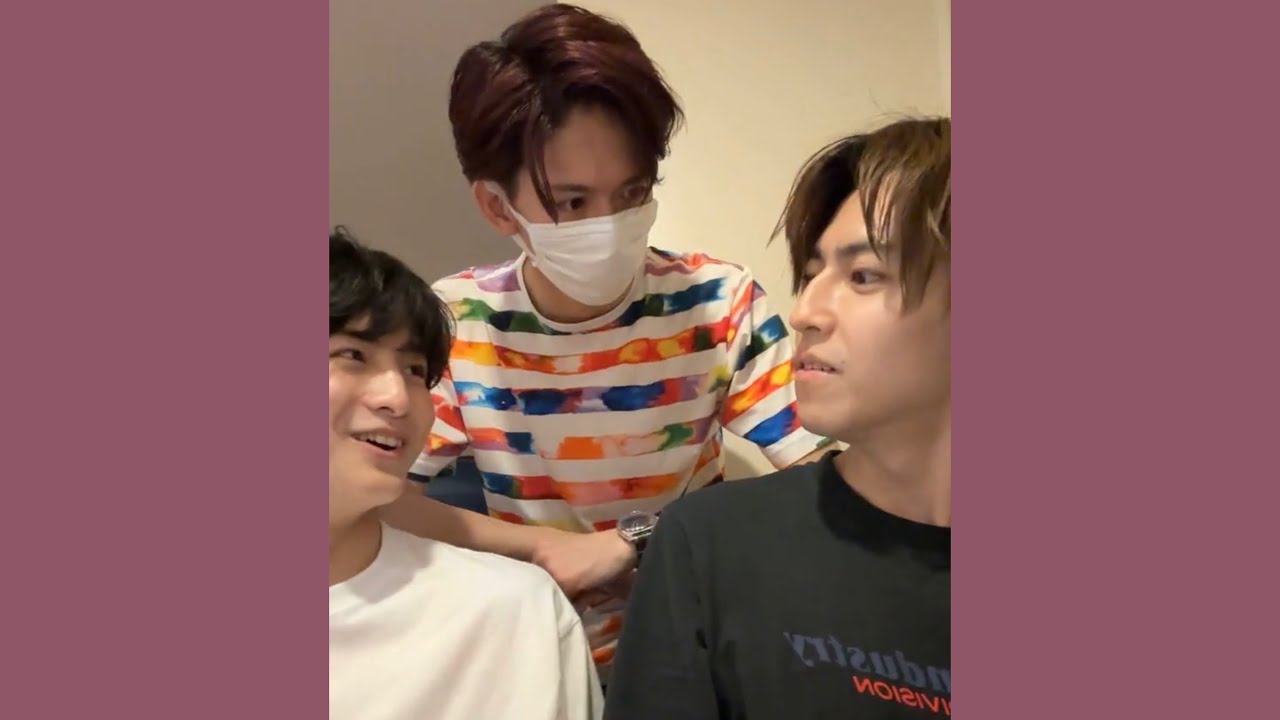 【リョウガ&タカシ&ハル】インスタライブ「僕達は元気です」23.02.05