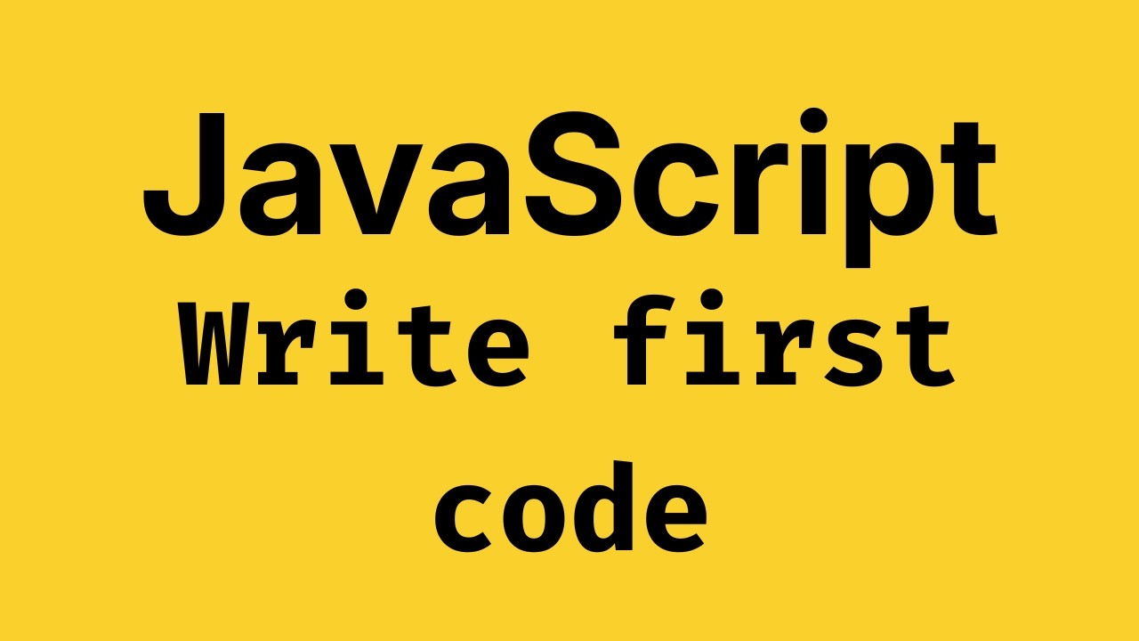 VS Code Setup for JavaScript 🚀 - JavaScript Course 2026 - YouTube