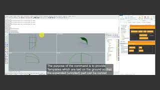 Ship Designer : Automated templates for DOUBLE CURVATURE  surfaces (in rhino)