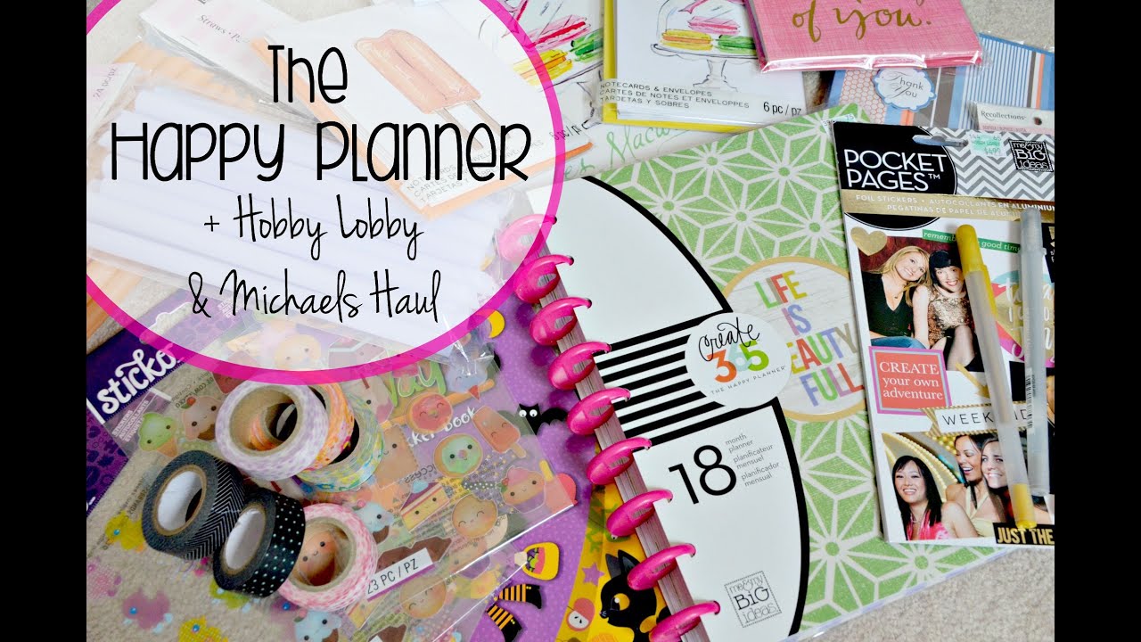Happy Planner (15), Washi & Stickers! + Michaels Clearance Finds