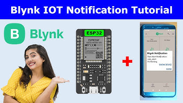 ESP32 Blynk IOT Notification Push button || Blynk Notification System || Blynk Notification Tutorial