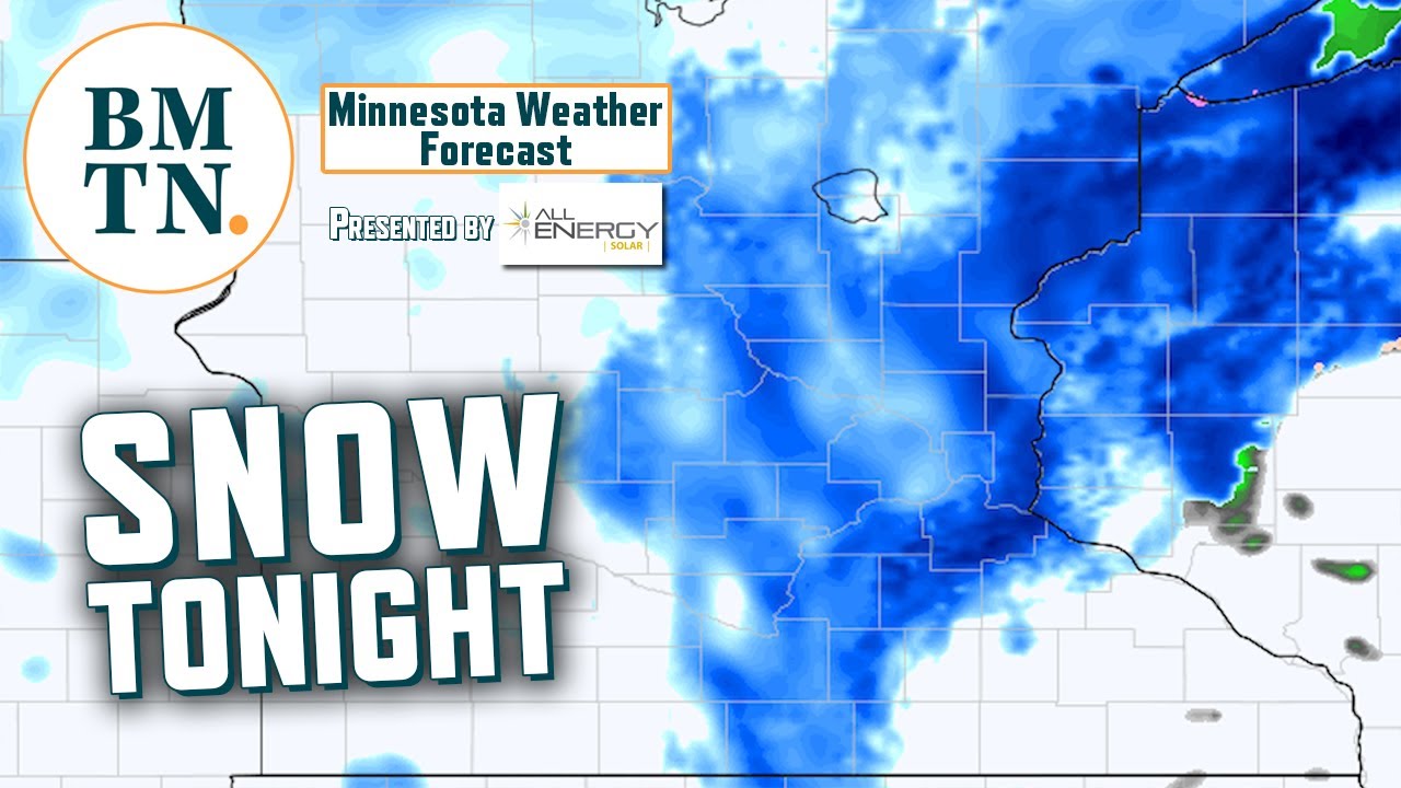 Rain turns to snow tonight; Thursday storm trending closer - YouTube