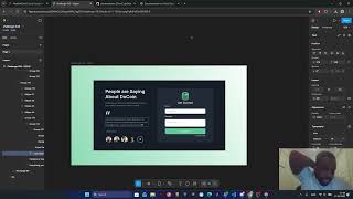 Becoming a Frontend Developer From Zero — Day 1 | Get In Touch UI