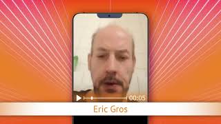 TV Oranje app videoboodschap - Eric Gros