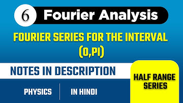 Half Range Series | Fourier Series for the interval (0,pi)