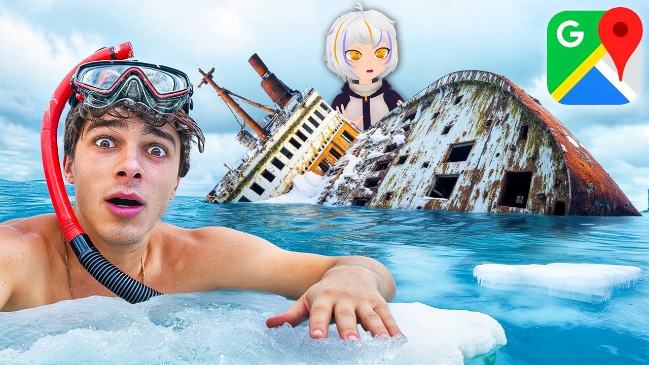 Explorando 5 Lugares Espeluznantes de Google Maps! | ChuyMine REACCIONA a Brent Rivera