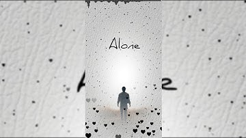 Alone || Avee Music Player Template - 2019🔥 || Create Trending WhatsApp Status💥