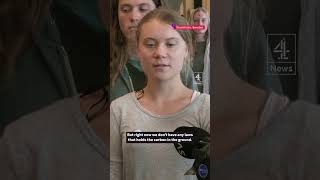 Greta Thunberg fined for disobeying police order