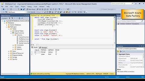 MS Azure - Data Factory - Connect SSMS SQL Datawarehouse - Do It Yourself- Part 3