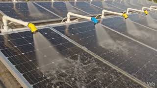 Automated Solar Panel Cleaning