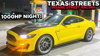 My 900HP Shelby GT350 Takes On 1100HP Mustang, 1000HP MKIV Supra and More on the TEXAS STREETS!