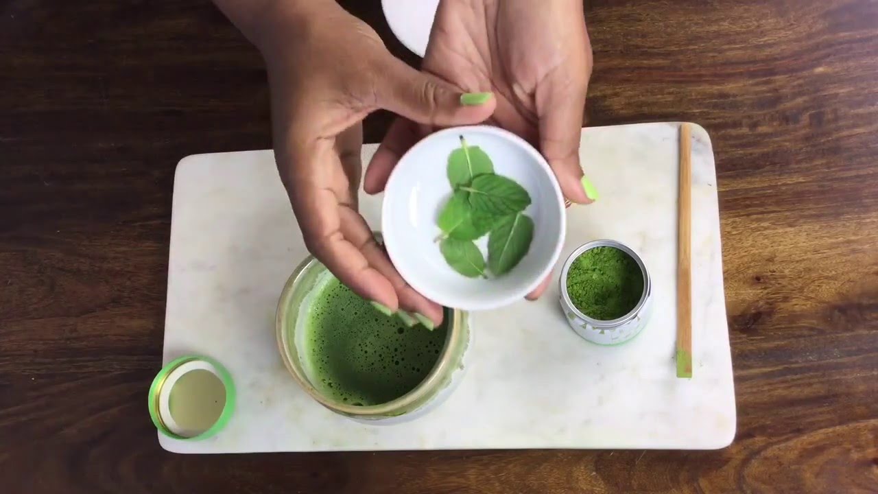 MAKING MATCHA TEA YouTube