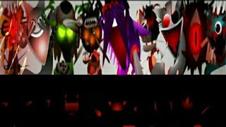 Sprunki Phase 6 Sprunki King All Character Together