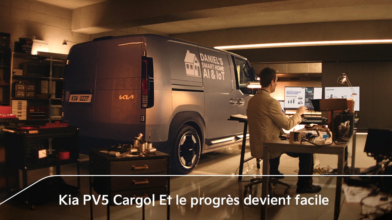 Kia PV5 Cargo | Et le progrès devient facile