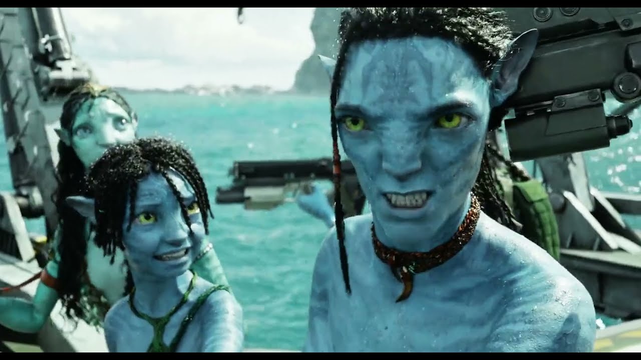 Payakan Destroys Its Hunters Scene | AVATAR: THE WAY OF WATER (2022) Movie CLIP HD 