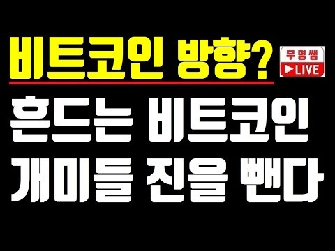 비트코인 시황, 세력은 마른 명태의 마지막 한 방울의 물을 짜내고 있다?~!! 암호화폐, 가상화폐 전망, 이더리움, 리플코인, 비티트코인캐시, 알트코인