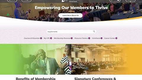 VSCPA.com - Site Search Tutorial