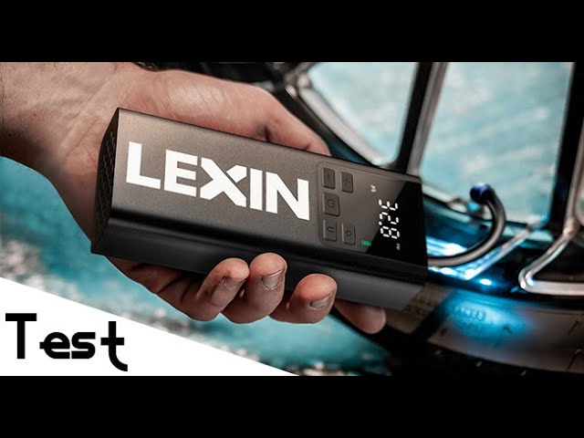 Test Un mini compresseur sur batterie vraiment efficace 💨 LEXIN